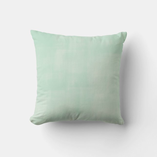 Hello Gorgeous Fun writing on nice green Throw Pillow (Front)