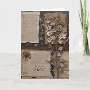 Hello Greeting Card