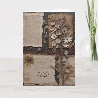Hello Greeting Card