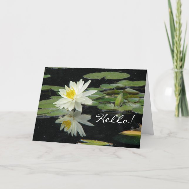 Hello Greeting Card (Front)