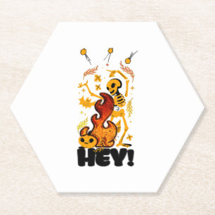 hello Halloween  Paper Coaster