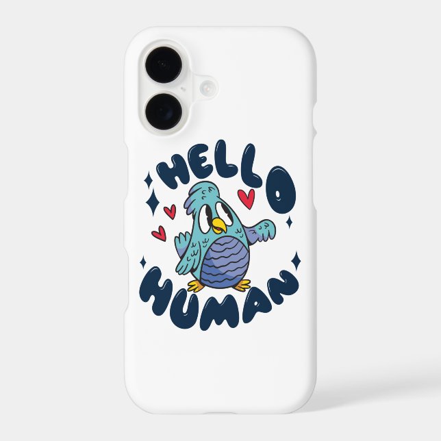 Hello human cute bird (Back)