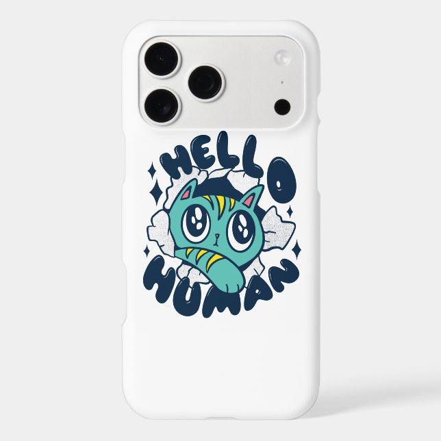 Hello human Cute Cat (Back)