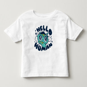 Hello human Cute Cat Toddler T-shirt