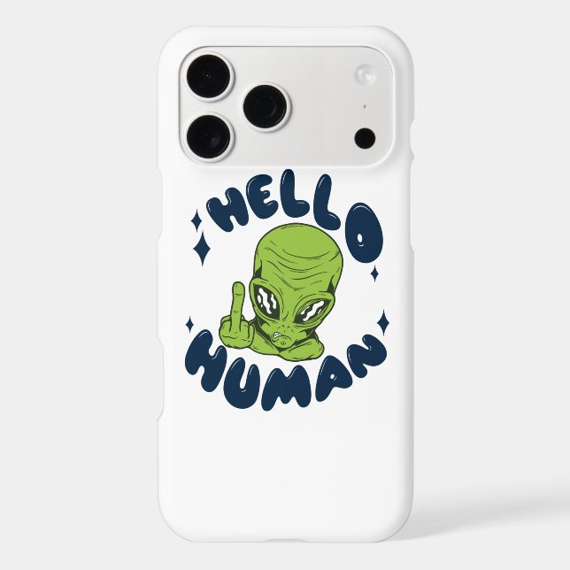 Hello human funny Alien (Back)