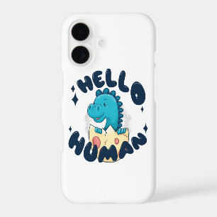 Hello human funny Dinosaur