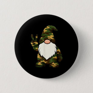 Hello Hunting Season Christmas Camouflage Camo Gno 2 Inch Round Button