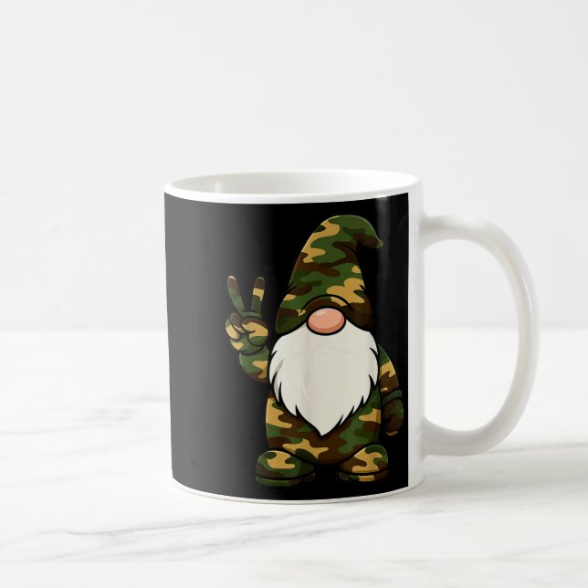 Hello Hunting Season Christmas Camouflage Camo Gno Coffee Mug (Right)