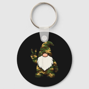 Hello Hunting Season Christmas Camouflage Camo Gno Keychain