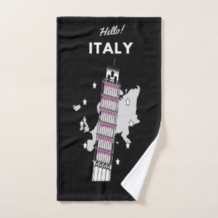 Hello Italy Bath Towel Set