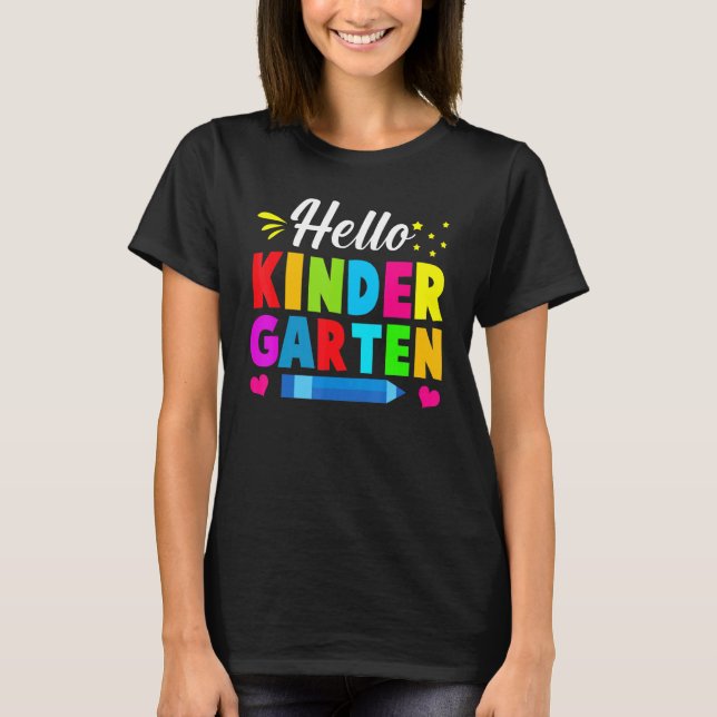Hello Kinder Garten T-Shirt (Front)