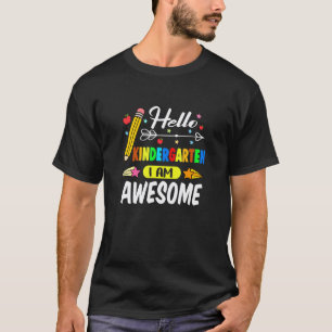 Hello Kindergarten Back To School Student Teacher T-Shirt