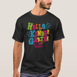 Hello Kindergarten Back To School Vibes Hello Kind T-Shirt
