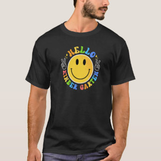 Hello Kindergarten First Back To School Teacher T-Shirt