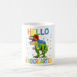Hello Kindergarten - First Day of School Kids Coffee Mug