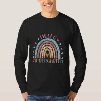 Hello Kindergarten Rainbow T-Shirt