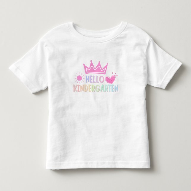 Hello Kindergarten Shirt  (Front)