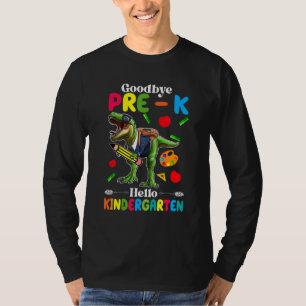 Hello Kindergarten Teacher Student Back To School T-Shirt