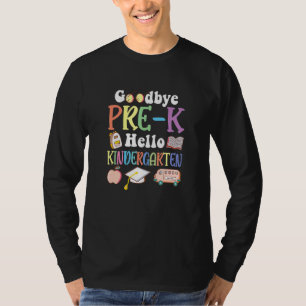 Hello Kindergarten Teacher Student Back To School T-Shirt