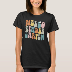 Hello Kindergarten Teacher Team Back To School Gro T-Shirt