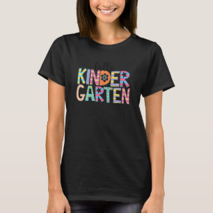 Hello Kindergarten Team Kinder Back To School Teac T-Shirt