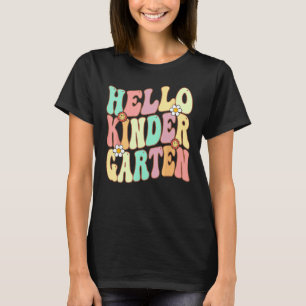 Hello Kindergarten Team Kinder Back To School Teac T-Shirt