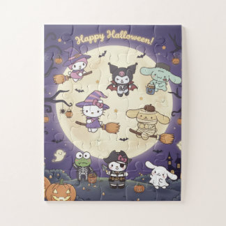Hello Kitty And Friends Halloween Jigsaw Puzzle