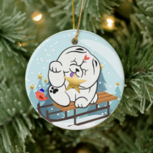 HELLO KOKORO Chow Ornament