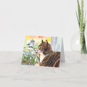 Hello Little Bird Card