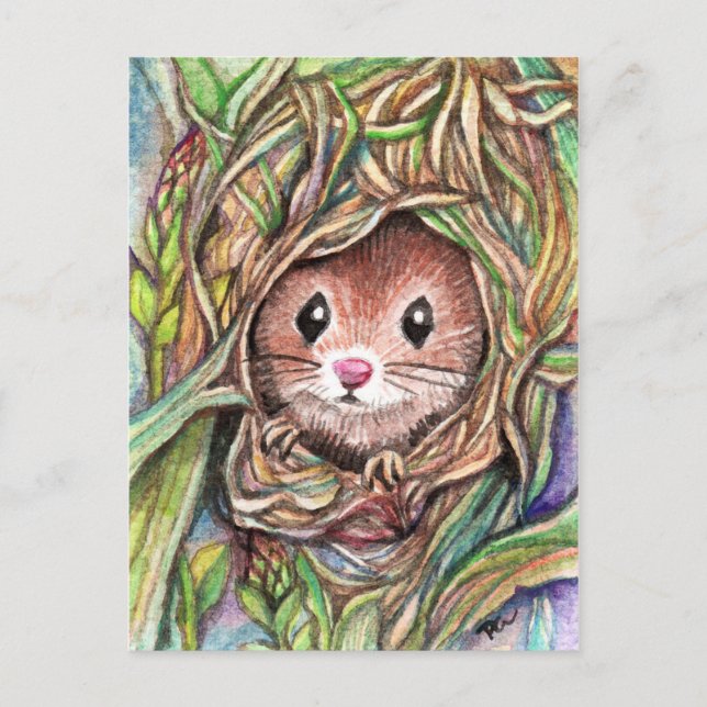 Hello Little Friend Postcard (Front)