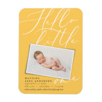 Hello little one chic elegant modern photo
