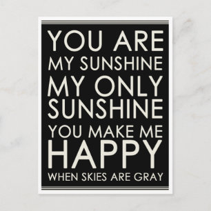 Hello, Love Motivational Quote Blank Postcard