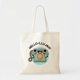 Hello-lujah Funny Telephone Pun  Tote Bag