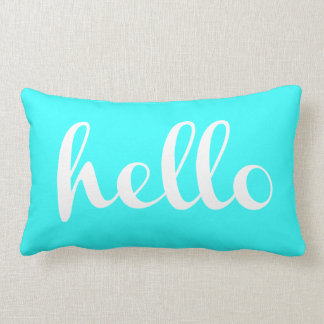 Hello! Lumbar Pillow