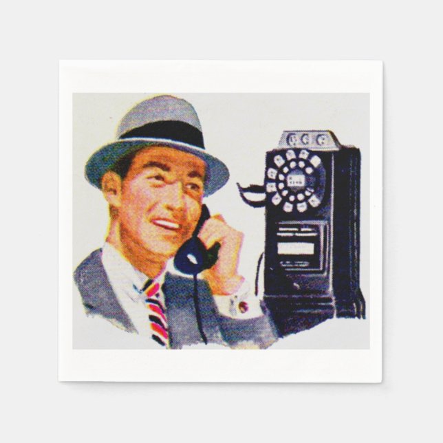 Hello, Mabel? It's Tony. Napkin (Front)