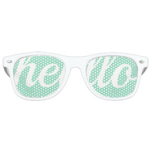 Hello Mint Swag Party Glasses