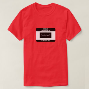 Hello My Name Is - A MisterP Shirt (Colours)