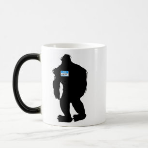 Hello-My Name Is BigFoot Magic Mug