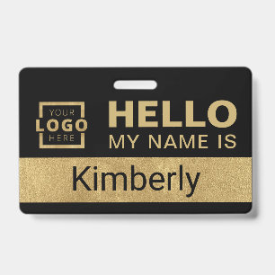 Hello My Name Is - Custom Business Employee Name Badge