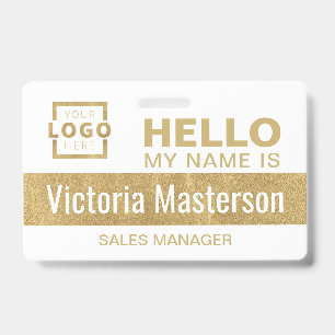 Hello My Name Is - Custom Business Employee Name Badge