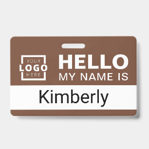 Hello My Name Is - Custom Business Employee Name Badge