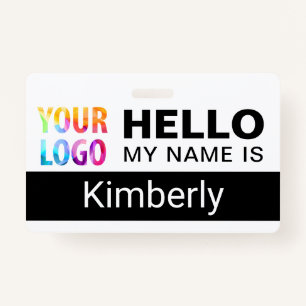 Hello My Name Is - Custom Business Employee Name Badge