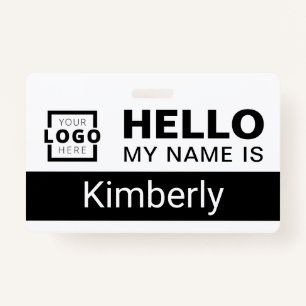 Hello My Name Is - Custom Business Employee Name Badge