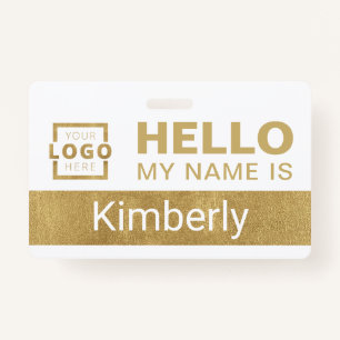Hello My Name Is - Custom Business Employee Name Badge