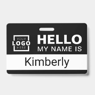 Hello My Name Is - Custom Business Employee Name Badge