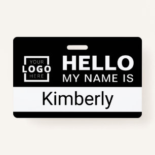 Hello My Name Is - Custom Business Employee Name Badge