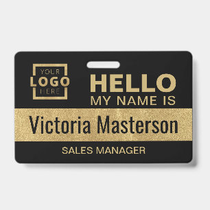 Hello My Name Is - Custom Business Employee Name Badge