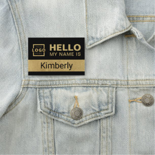 Hello My Name Is - Custom Business Employee Name Tag