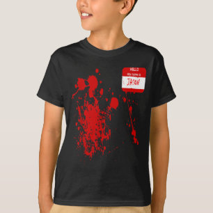 Hello My Name is Funny Halloween Costume T-Shirt