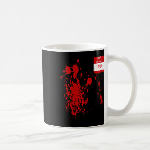 Hello My Name Is Jason Funny Halloween Costume Coffee Mug